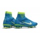 Nike Mercurial Superfly V FG Neymar Blue Soccer Cleat 