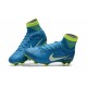 Nike Mercurial Superfly V FG Neymar Blue Soccer Cleat 