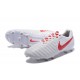 Nike Tiempo Legend VII FG K-Leather Soccer Cleats White Red