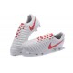 Nike Tiempo Legend VII FG K-Leather Soccer Cleats White Red