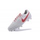Nike Tiempo Legend VII FG K-Leather Soccer Cleats White Red
