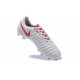 Nike Tiempo Legend VII FG K-Leather Soccer Cleats White Red