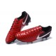 Nike Tiempo Legend VII FG K-Leather Soccer Cleats in Red