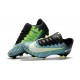Mens Nike Mercurial Vapor 11 FG Football Shoes - Blue Green Black