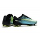 Mens Nike Mercurial Vapor 11 FG Football Shoes - Blue Green Black