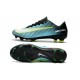 Mens Nike Mercurial Vapor 11 FG Football Shoes - Blue Green Black