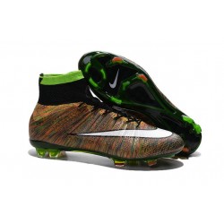 Nike Mercurial Superfly FG New Soccer Cleat Multi-Color White