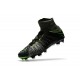 New Flyknit Nike Hypervenom Phantom 3 DF FG Soccer Boot - Black Green