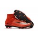 Nike Men Mercurial Superfly 5 FG ACC Boots Red Black