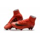 Nike Men Mercurial Superfly 5 FG ACC Boots Red Black