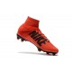 Nike Men Mercurial Superfly 5 FG ACC Boots Red Black