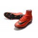 Nike Men Mercurial Superfly 5 FG ACC Boots Red Black