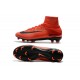 Nike Men Mercurial Superfly 5 FG ACC Boots Red Black
