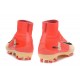 Nike Men Mercurial Superfly 5 FG ACC Boots Red Gold