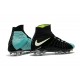 New Flyknit Nike Hypervenom Phantom 3 DF FG Soccer Boot - Black Blue