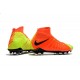 New Flyknit Nike Hypervenom Phantom 3 DF FG Soccer Boot - Orange Yellow