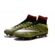 Nike Mercurial Superfly FG New Soccer Cleat Yellow White