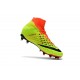 New Flyknit Nike Hypervenom Phantom 3 DF FG Soccer Boot - Orange Yellow