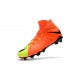 New Flyknit Nike Hypervenom Phantom 3 DF FG Soccer Boot - Orange Yellow