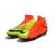 New Flyknit Nike Hypervenom Phantom 3 DF FG Soccer Boot - Orange Yellow