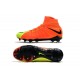 New Flyknit Nike Hypervenom Phantom 3 DF FG Soccer Boot - Orange Yellow