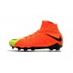 New Flyknit Nike Hypervenom Phantom 3 DF FG Soccer Boot - Orange Yellow