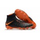 New Flyknit Nike Hypervenom Phantom 3 DF FG Soccer Boot - Black Orange