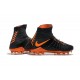 New Flyknit Nike Hypervenom Phantom 3 DF FG Soccer Boot - Black Orange