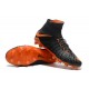 New Flyknit Nike Hypervenom Phantom 3 DF FG Soccer Boot - Black Orange