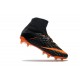 New Flyknit Nike Hypervenom Phantom 3 DF FG Soccer Boot - Black Orange