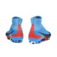 Nike Men Mercurial Superfly 5 FG ACC Boots Blue Black Red