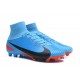 Nike Men Mercurial Superfly 5 FG ACC Boots Blue Black Red