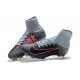 Nike Men Mercurial Superfly 5 FG ACC Boots Navy Grey Orange