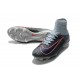 Nike Men Mercurial Superfly 5 FG ACC Boots Navy Grey Orange