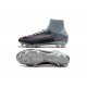 Nike Men Mercurial Superfly 5 FG ACC Boots Navy Grey Orange