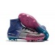 Nike Men Mercurial Superfly 5 FG ACC Boots Blue Pink Black