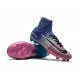 Nike Men Mercurial Superfly 5 FG ACC Boots Blue Pink Black