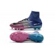 Nike Men Mercurial Superfly 5 FG ACC Boots Blue Pink Black