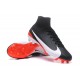 Nike Men Mercurial Superfly 5 FG ACC Boots Black White