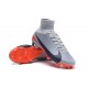 Nike Mercurial Superfly V DF FG Cleat - Grey Black