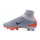 Nike Mercurial Superfly V DF FG Cleat - Grey Black
