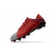 Nike Hypervenom Phantom 3 FG Low Cut Soccer Cleat Red Grey Black