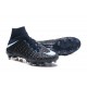 New Flyknit Nike Hypervenom Phantom 3 DF FG Soccer Boot - Black White