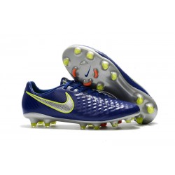 New 2017 Nike Magista Opus II FG ACC Soccer Boots Deep Blue Silver