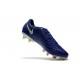 New 2017 Nike Magista Opus II FG ACC Soccer Boots Deep Blue Silver