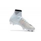Nike Mercurial Superfly V DF FG Cleat - White Blue Tint