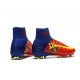 Nike Mercurial Superfly V DF FG Cleat - Barcelona Red