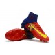 Nike Mercurial Superfly V DF FG Cleat - Barcelona Red
