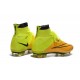 Nike Mercurial Superfly FG CR7 Ronaldo Football Boot Leather Yellow Volt
