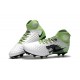 Nike Magista Obra 2 FG Firm Ground Football Cleats White Black Green